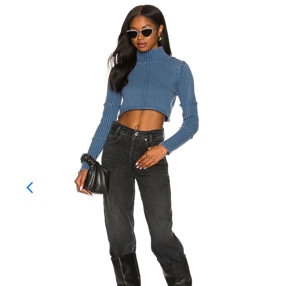 Lovers And Friends Sayla Crop Sweater size small